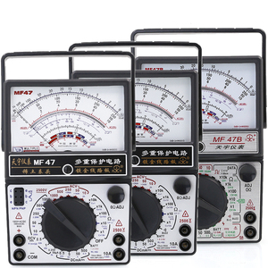 Multimetro MF47 <span class=keywords><strong>Tester</strong></span> Tensione DC/AC Corrente DC 10A Misuratore di Resistenza e Capacità Display Analogico a Lancetta - Product Image 4