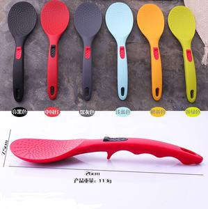 내열성 주방 용품 내구성 실리콘 쌀 특종 LFGB 고품질 실리콘 스푼 쌀 - Product Image 1