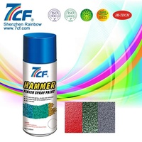 Peinture en résine alkyde 7CF Peinture martelée Couleurs Peinture en aérosol à effet marbré