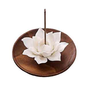 Luxe, hoogwaardige kleine keramische porseleinen aromadiffuser voor kantoor, creatief trendy huis, woonkamer, salontafel, wierook. - Product Image 2