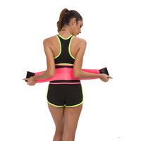 Ceinture de sudation amincissante en néoprène avec soutien dorsal, personnalisable