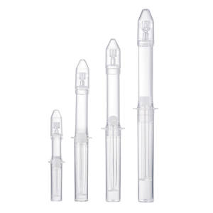 <span class=keywords><strong>Prix</strong></span> usine 1ml 3ml Bouteille de seringue cosmétique Crème pour les yeux Sérum Bouteille sans air AS Tube de seringue d'<span class=keywords><strong>injection</strong></span> d'aiguille d'eau en plastique - Product Image 6