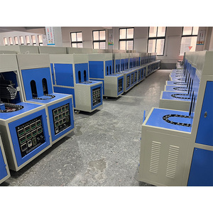 Made China <strong>2</strong> Cavity Semi Automatic Blow Molding Machine Control High Productivity PET Plastic <strong>Bottle</strong> Making - Product Image 4