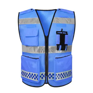 Reflective mesh safety vest buyer fluorescent vest reflective Custom Color Reflective Vest