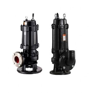 Wq Drainage Waste Sump Pumps Iron Casting Sewage Pump 380 Volts Non <b>Clogging</b> Submersible Sewage Pump - Product Image 4