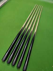 Stecca da <span class=keywords><strong>Biliardo</strong></span> Premium in Ebano Senza Logo (DIY Personalizzabile) Design Minimalista Nero con Asta in Frassino Naturale e Foro per Estensione con Punta da 9/9.5/10mm - Product Image 3