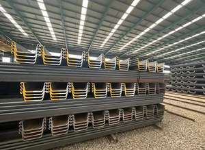 Pabrik Profesional Menyediakan Lembaran Logam Bentuk Dingin Berkualitas Tinggi SY295 SY390 Tipe U Z untuk Konstruksi <span class=keywords><strong>Pile</strong></span> Baja dengan Pemotongan - Product Image 3