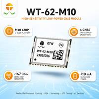 Module GPS haute sensibilité et faible consommation d'énergie capable de recevoir simultanément plusieurs signaux satellite WT-62-M10