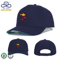 Gorras de Béisbol Personalizadas de 5 Paneles con Bordado de Algodón Orgánico, Diseño Estructurado, Corona Media, Visera Curva, para Uso Casual Unisex