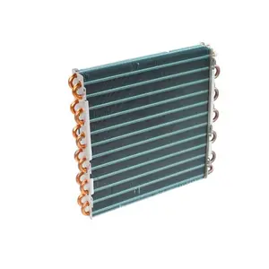 High quality aluminum evaporator core assembly split air conditioner heat exchanger