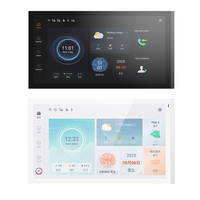 Interrupteur intelligent GVS KNX Touch S15, écran tactile IPS de 15,6 pouces avec interphone SIP, prise en charge PoE, capteurs intégrés pour la domotique