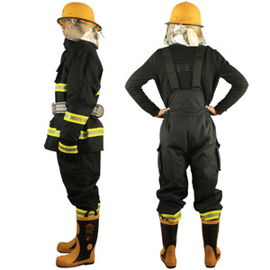 Traje de Bombero Profesional de Aramida, Estilo Completo, Resistente a las Llamas, para Uso en Rescate - Product Image 2