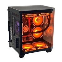 Pcooling Pc case Bande Gaming Case Fan Cooling Matx Case Alimentation Cabinet d'ordinateur