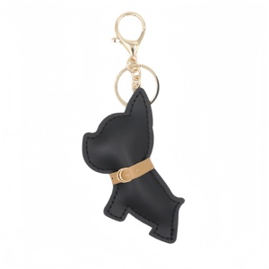 พวงกุญแจหนัง PU รูปสุนัขเฟรนช์บูลด็อกและ<span class=keywords><strong>ชิ</strong></span><span class=keywords><strong>บะ</strong></span>อินุสุดเท่ห์ <span class=keywords><strong>ขาย</strong></span>ดี ของตกแต่งกระเป๋าและรถยนต์สุดหรู - Product Image 4