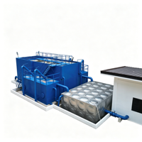 Sistem Pemurnian Air Terpadu dalam Kontainer Industri, Filter Air Berbasis Gravitasi untuk Air Minum Pedesaan