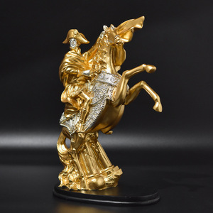 Statues de Napoléon transfrontalières en résine, sculptures de chevaliers royaux, décorations pour la maison, le salon et le bureau - Product Image 3