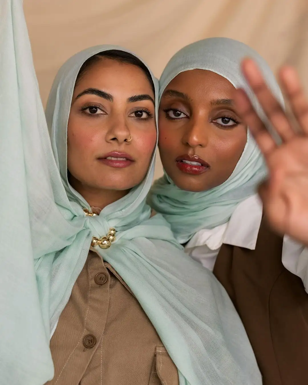 Beliebter Zwei-Stein-Ombre Modal-Hijab-Schal Baumwolle viskose Rayon Modal gewebter bedruckter Schal Hijab-Schal