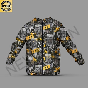 เสื้อแจ็คเก็ตตกปลาลายพรางแบบส่วนตัวสำหรับผู้ชาย ป้องกันแสงแดด UPF50 น้ำหนักเบา กันลม ดีไซน์มีฮู้ดสำหรับกีฬากลางแจ้ง - Product Image 1