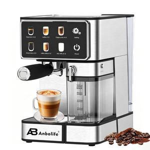 Cafetera Espresso Anbolife 2 con Termobloque, 2650W, 20 Bares, Pantalla Táctil, Tanque de Leche de 500ml, Cafetera de un Toque para el Hogar - Product Image 1