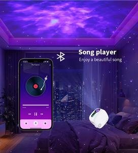 Magnifique Lampe <span class=keywords><strong>Projecteur</strong></span> Océan Sonore Colorée avec Contrôle Vocal IA Bluetooth, Veilleuse <span class=keywords><strong>Projecteur</strong></span> pour Chambre et Décoration Intérieure - Product Image 5