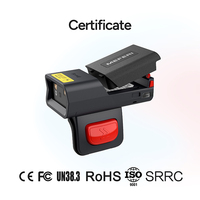 Lecteur d'anneaux 2D sans fil MEFERI MS3000R BT WIFI Scanner de codes à barres Mini Scanner portable Imprimante digitale