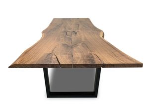 Tùy Chỉnh Thiết Kế Bookmatched Sống Cạnh USA Óc Chó Tấm Mộc Mạc Ăn Nhà Bếp Bảng Rắn Gỗ Tấm Ván Bảng - Product Image 3