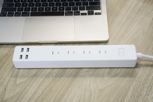 Nhà máy nóng bán PSE chứng nhận <span class=keywords><strong>4</strong></span> Outlet JP USB Power Strip 1.5m dây mở rộng ổ cắm điện Strip USB - Product Image 2