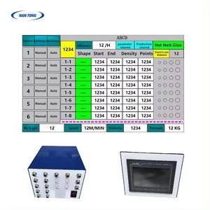 Máquina de Pegado de Cartón Corrugado Nantou NT-62, 1330x610x500mm, Control PLC, Sistema de Pegado Automático de 100M/Min - Product Image 1