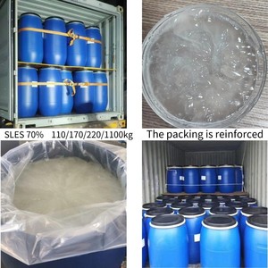 Materias Primas para Detergentes de Fábrica, Lauril Éter Sulfato de Sodio SLES 70%, Precio al por Mayor, CAS 68585-34-2 - Product Image 4