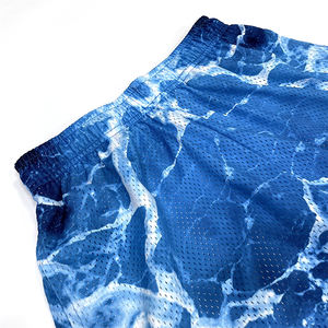 Pantalones Cortos Deportivos Personalizados de Fábrica, 100% Poliéster, Diseño de Malla Sublimada, Transpirables, de Secado Rápido, para Baloncesto - Product Image 2