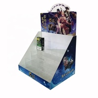Étagère d'affichage en acrylique personnalisée VeryDisplay à 3 niveaux, installation rapide, pour la promotion et la publicité en magasin de détail