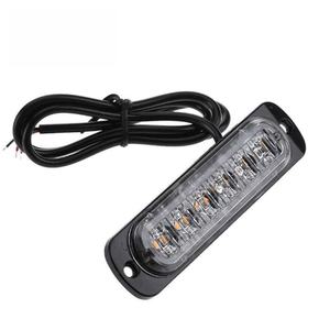 Accesorios de Iluminación para Camiones y Automóviles, Barra de Luces Intermitentes de 6 LED, Lámpara de Señalización Lateral, Luz de Tráfico, 12V 5W, 2 Años de Garantía - Product Image 3