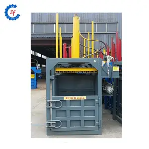 Small square used recycling waste carton compress balers for sale