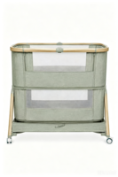 Lit de jeu portable pour bébé Joychild P900 multifonctionnel en PP tissé rembourré d'éponge avec moustiquaire, style européen et américain