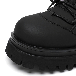 Botas Personalizadas Nuevas Botas Tácticas de Combate para Hombre Botas de Tobillo Transpirables con Cordones para Senderismo al Aire Libre Desierto Selva Zapatos Deportivos de Invierno - Product Image 5