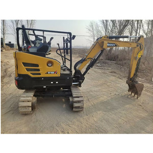 Mini-excavatrice SANY SY16C d'occasion, 1,8 T, moteur Yanmar, faible consommation de carburant, capacité de la benne de 0,04 m, 1000 heures, aménagement paysager municipal - Product Image 5