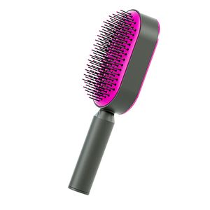 Cepillo de masaje para el cabello con cojín de aire, autolimpiable con un solo toque, profesional para desenredar el cabello y masajear el cuero cabelludo - Product Image 1