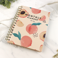 Coffret Cadeau Luxe Personnalisable 2026 – Carnet Spirale OEM, Journal de Bureau Noir A5 avec Boîte