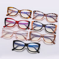 2023 plus récent Tr90 oeil de chat Anti-lumière bleue lunettes de Prescription Style classique montures de lunettes optiques pour les femmes