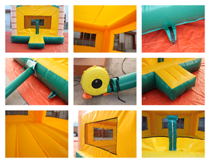 Gia Đình Vui Vẻ Ngoài Trời Trong Nhà Nhỏ Khỉ Theo Chủ Đề Inflatable Bouncy Sân Chơi Vui Vẻ Đầy Giải Trí Cho Trẻ Em - Product Image 4