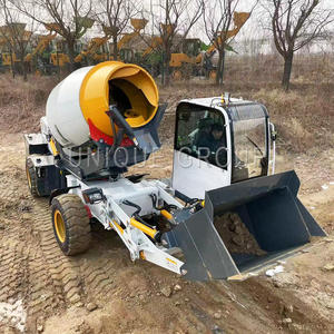 Dimensi truk mixer beton rc pemuatan sendiri 6.5 m3 - Product Image 3