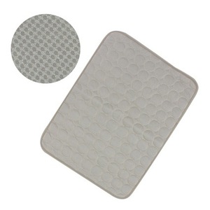Pet Cooling <b>Mat</b> Ice Silk Rectangle Breathable Summer Dog <b>Cat</b> Bed Pad XS40x30CM S50x40CM M62x50CM L70x55CM XL100x75CM - Product Image 5