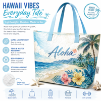 Sac fourre-tout de plage Hawaïen Aloha personnalisé, imperméable, en Tyvek Dupont, avec logo imprimé, idéal pour l'été – Vente chaude