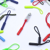 Extrémité de fermeture éclair en plastique PVC de remplacement pour fixation de boucle cassée sur le cordon de fermeture éclair de la valise de la tente et du sac à dos