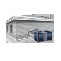 Climatiseur de toit compact Midea 98 kW 30 tonnes R410A, pompe à chaleur commerciale avec coffret en acier galvanisé G90