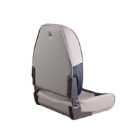 Siège de bateau pliant PC à dossier haut vis en acier inoxydable accessoire de ponton Durable comprenant un treuil d'ancrage pêche marine MINGLAN