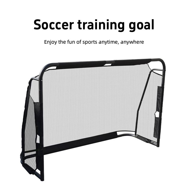 Foldable Mobile Soccer Goal Portable Collapsible Football Frame for ...