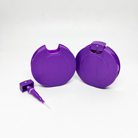 OEM OEM OEM OEM Flacon pulvérisateur de parfum coloré de 12 ml à remplissage par le bas, très populaire / Fabricant d'atomiseurs de parfum couleur violette / Vente en gros