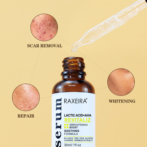 Private Label rivitalizzare siero viso + <span class=keywords><strong>Aha</strong></span> riparazione e ringiovanire la pelle per il viso Anti-rughe acido ialuronico Anti-acne <span class=keywords><strong>Aha</strong></span> siero - Product Image 6