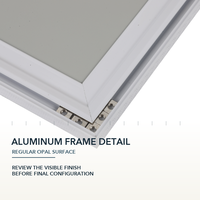 Panneau lumineux LED 300x1200 40W pour spécifications de projets commerciaux